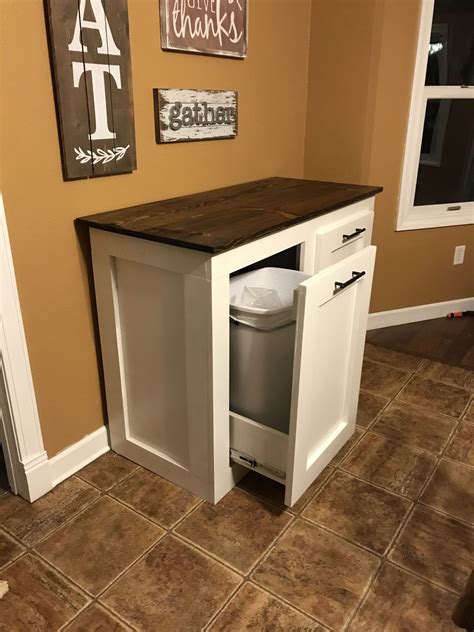 Making The Most Of Your Space With Trash Can Cabinets Home Cabinets