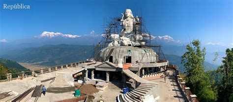 Nepal Builds Tallest Lord Shiva Temple In Pokhara Sun Star Tv