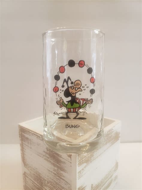 1983 arby s collector series bung the wizard of id glass cup field enterprises ebay