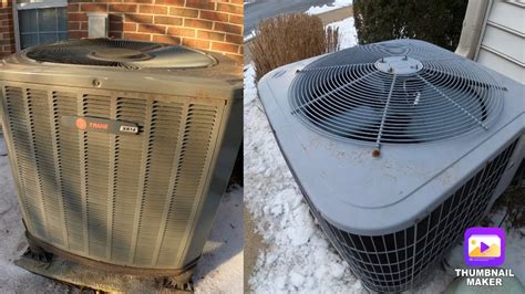 2010 Carrier Comfort Series And 2009 Trane Xr14 Heat Pumps Running In