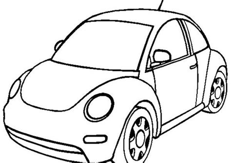 Volkswagen Beetle Coloring Pages At Getcolorings Com Free Printable