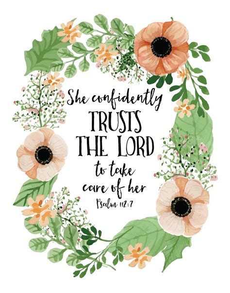 She Confidently Trusts The Lord Psalm 1127 Seeds Of Faith