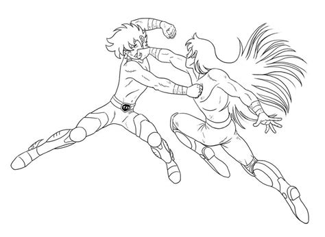 13 Détail Coloriage Saint Seiya Pics - COLORIAGE