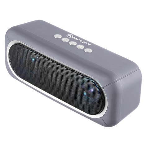 Amplify Sentient Series Bluetooth Speaker Grey Geewiz