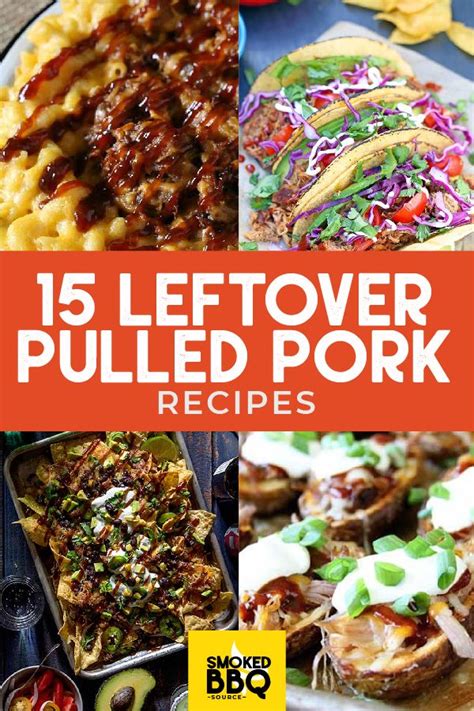 I love using leftover spinach in everyday cooking, and frozen spinach too. Put your leftover pulled pork to good use with these 15 ...