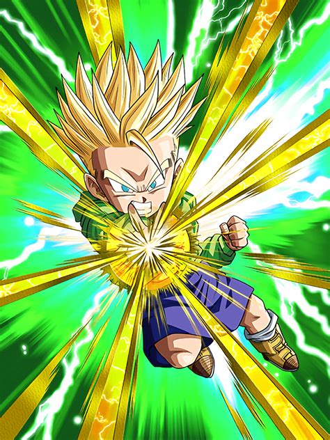 The dragon ball franchise has frequently developed its characters in creative ways. Talent from Dad Super Saiyan Trunks (Kid) | Dragon Ball Z ...