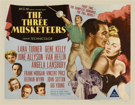 In So Many Words Forgotten Film The Three Musketeers 1948 Starring Gene Kelly Lana