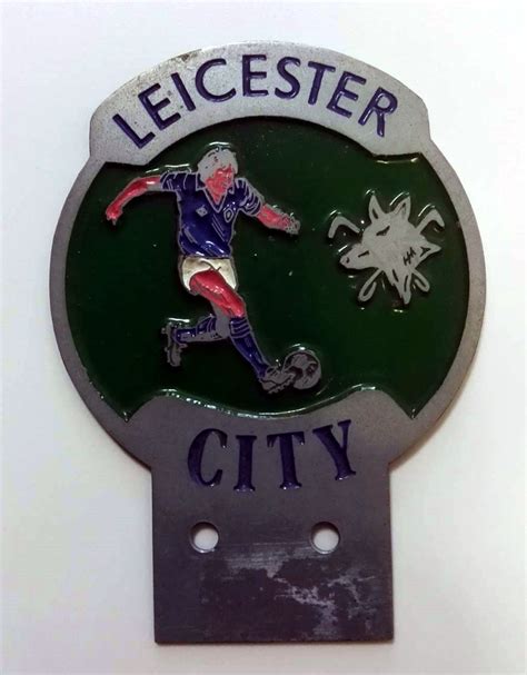 Leicester City Car Badge National Football Collection