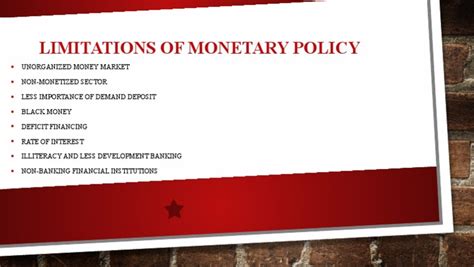 Limitations Of Monetary Policy Pdf