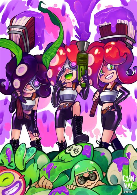 Inkling Player Character Inkling Girl Inkling Babe And Takozonesu Splatoon And More Drawn