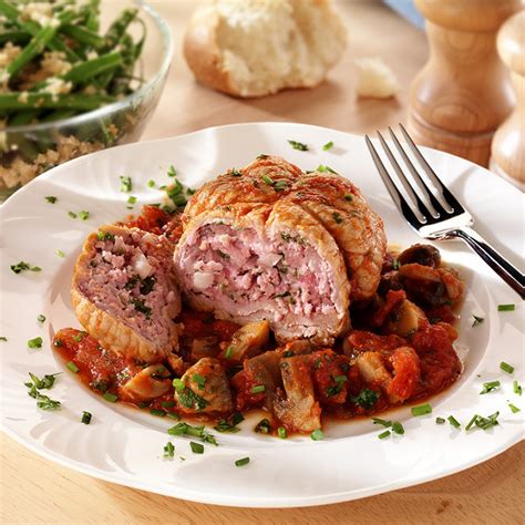 Paupiettes de veau à la sauce tomate au Cookeo