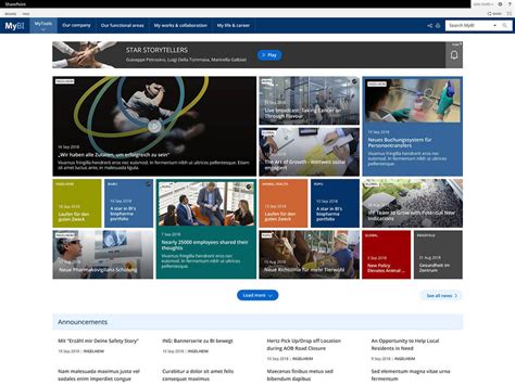 8 Great Examples Of Intranet Homepage Design Content Formula