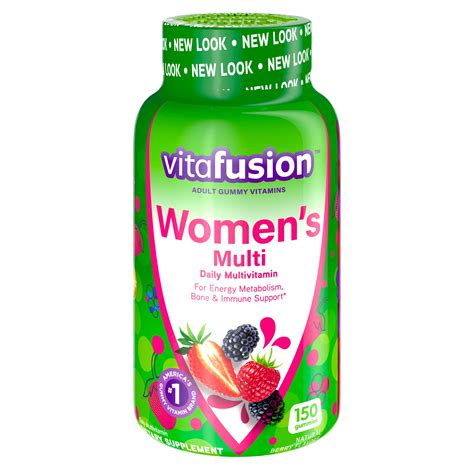 Vitafusion Womens Daily Multivitamin Formula Gummy Vitamins Mixed Berries Shop Multivitamins