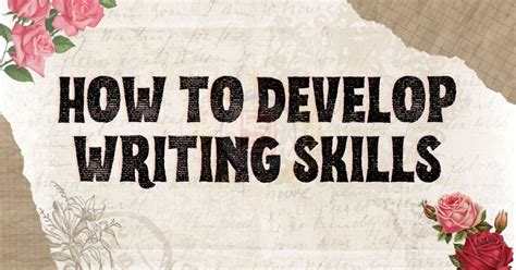 Developing Writing Skills From Beginner Level