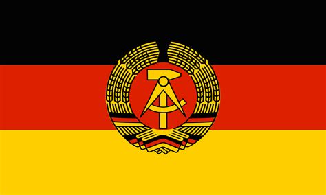 However, it was withdrawn after the unification of these two countries and the role of the national flag of the united. Flag of East Germany Using a Stylized Version of the ...