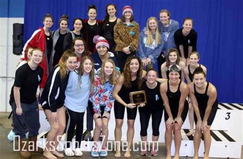 Area Swimmers Post Strong Times At Springfield Swim Invite Ozarks