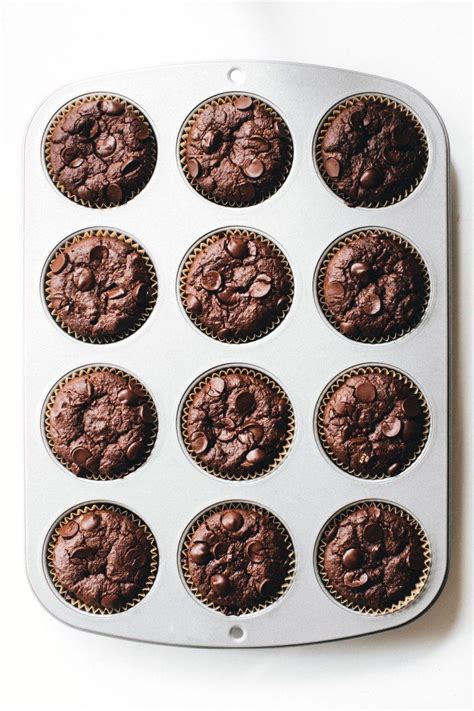 Double Chocolate Hazelnut Muffins Vegan Gf Recipe Chocolate