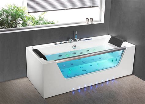 Fabiao Whirlpool Badewanne Luxury Classical Rectangle Style 1700mm Massage Acrylic Spa Whirlpool