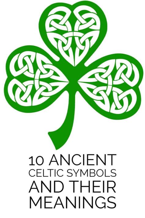 Celtic Symbols And Meanings Chart