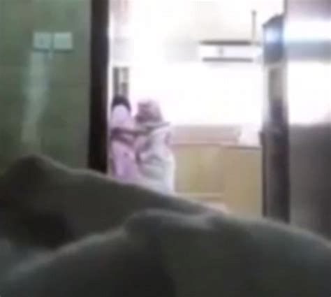 Saudi Husband Caught Forcing Himself On His Maid On Camera