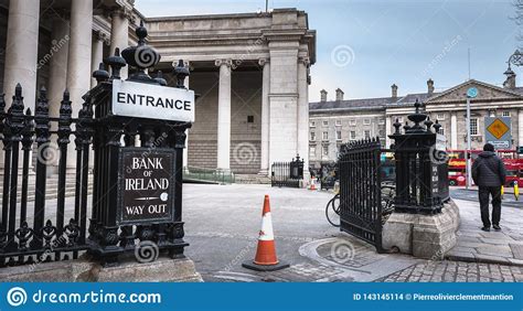 (2) any transactions not in euro are subject to variable exchange rates in addition to the clearing rules and clearing cycles differ depending on the country/ location of the bank on which the draft/cheque is drawn. Architecture Detail Of Bank Of Ireland In Dublin Editorial ...