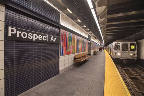 Brooklyns Prospect Ave Subway Station Reopens After Six Month Revamp