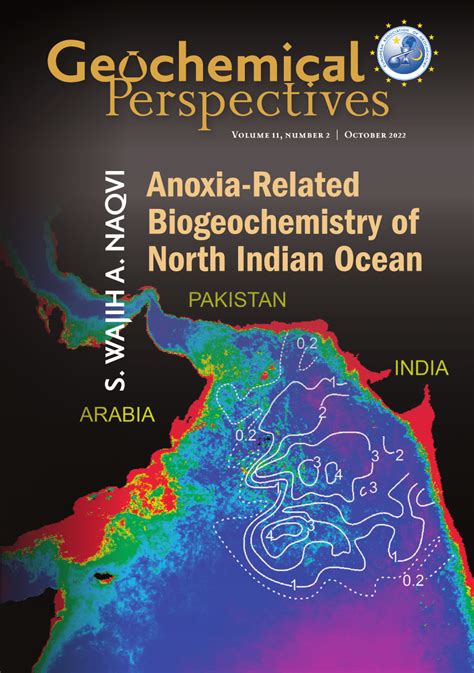 Pdf Anoxia Related Biogeochemistry Of North Indian Ocean
