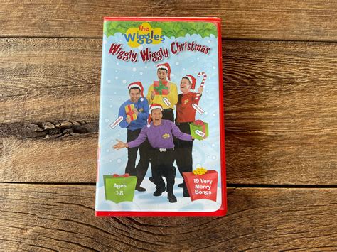 Wiggly Wiggly Christmas The Wiggles Vintage Christmas VHS Etsy