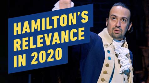 Hamilton Cast On Its Relevance In 2020 Youtube