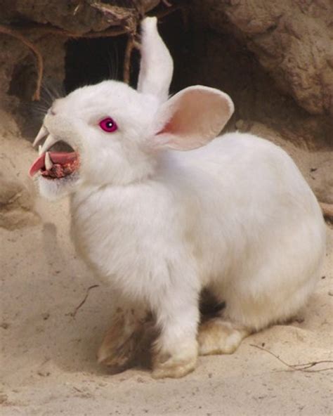 White Rabbit Photos Funny Animal