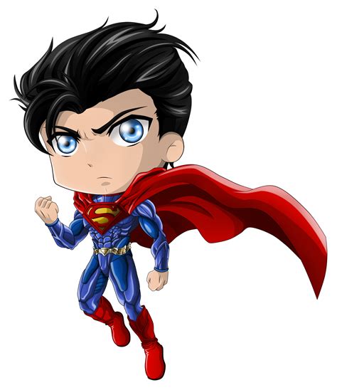 Chibi Superman Chibi Superman Superman Party Dc Comics Superman Man