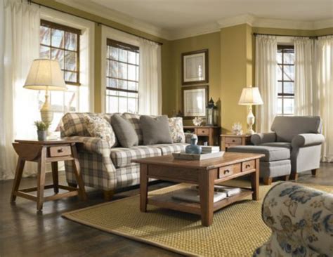 Living Room Idea Ive Been Looking For A Blue Plaid Sofa Country