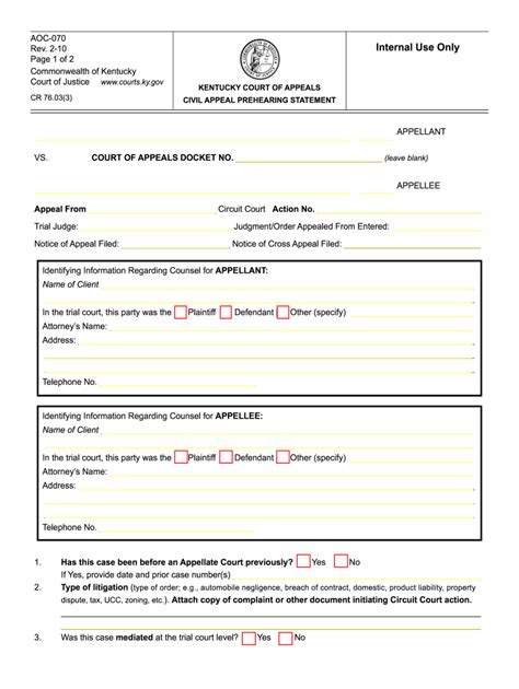 Eviction Appeal Form Fill Online Printable Fillable Blank Pdffiller