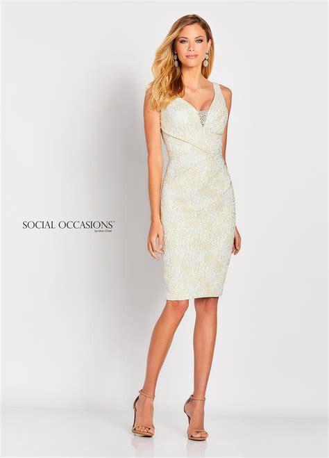 For the office, for day wear, formal or casual. Mon Cheri 119836 Flattering Guest of Wedding Dress: French ...