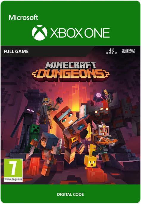 Minecraft Dungeons Standard Xbox One Download Code Uk