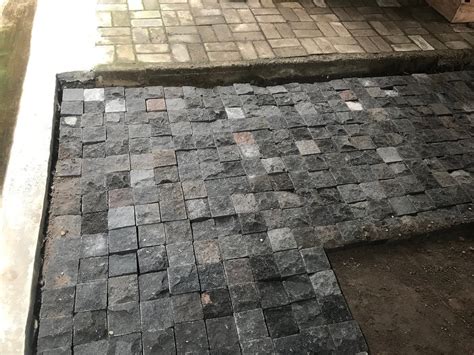 Jual Lantai Untuk Taman Paving Bahan Batuan Alam Asli Permukaan Kasar