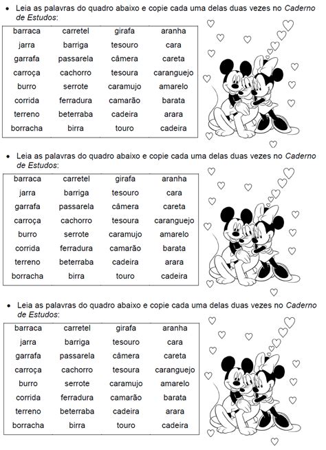 Texto Com Palavras Com Re Rr