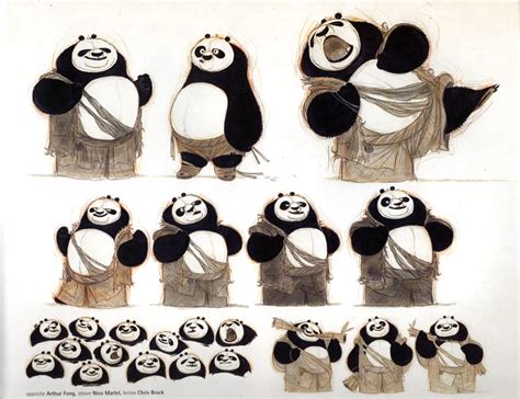 Kung Fu Panda 3 Concept Artwork Character Design Kung Fu Panda