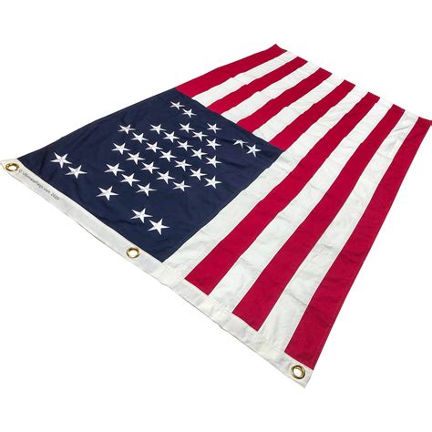 Fort Sumter Flag 33 Stars Union Embroidered Cotton Authentic Flags