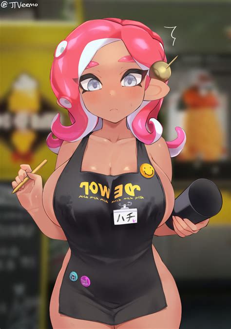 Octoling Player Character And Agent Splatoon And More Drawn By Jtveemo Danbooru