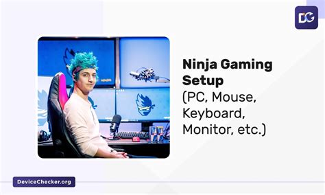 Ninja Gaming Setup Pc Mouse Keyboard Monitor Etc