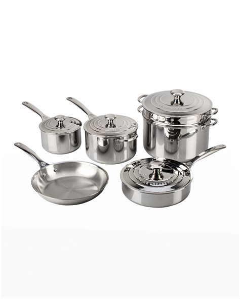 Cristel Castel Pro Ultraply 8 Piece Stainless Steel Cookware Set