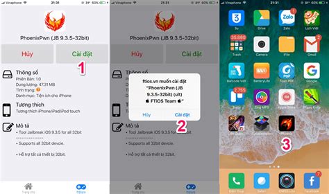 phoenix cập nhật phiên bản mới hỗ trợ jailbreak ios 9 3 6 trên iphone4s ipad mini
