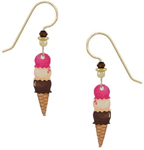 Sienna Sky Ice Cream Cone Earrings Sienna