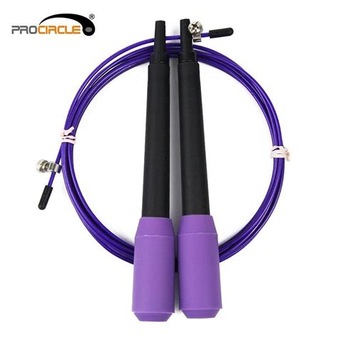 Procircle Patented Long Silicon Handle Adjustale Jump Rope Jr003