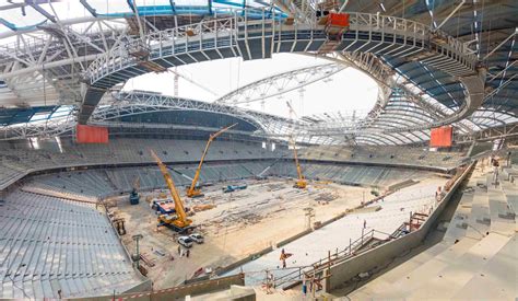 Al Wakrah Stadium Project Provides Boost To Qatari Economy Qatar Spc