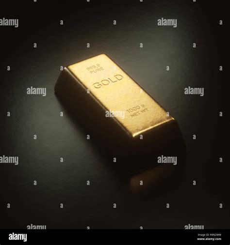 1000 Gram Gold Bar Stock Photo Alamy