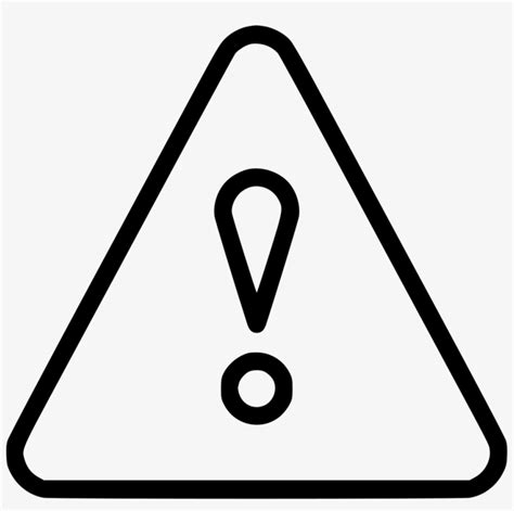 Warning Triangle Icon At Collection Of Warning