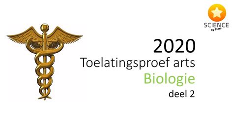 Toelatingsexamen Arts Biologie 2020 Deel 2 Youtube