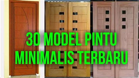 Kedua pintu tersebut dipasang sejajar sehingga terlihat pintu tersebut. 26+ Kumpulan Model Pintu Rumah Minimalis 2 Pintu Terbaru ...